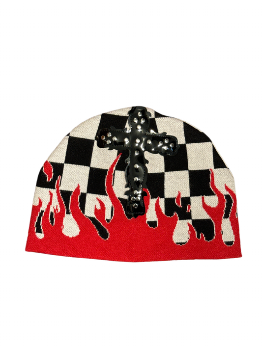 Cathedral beanie (RED)